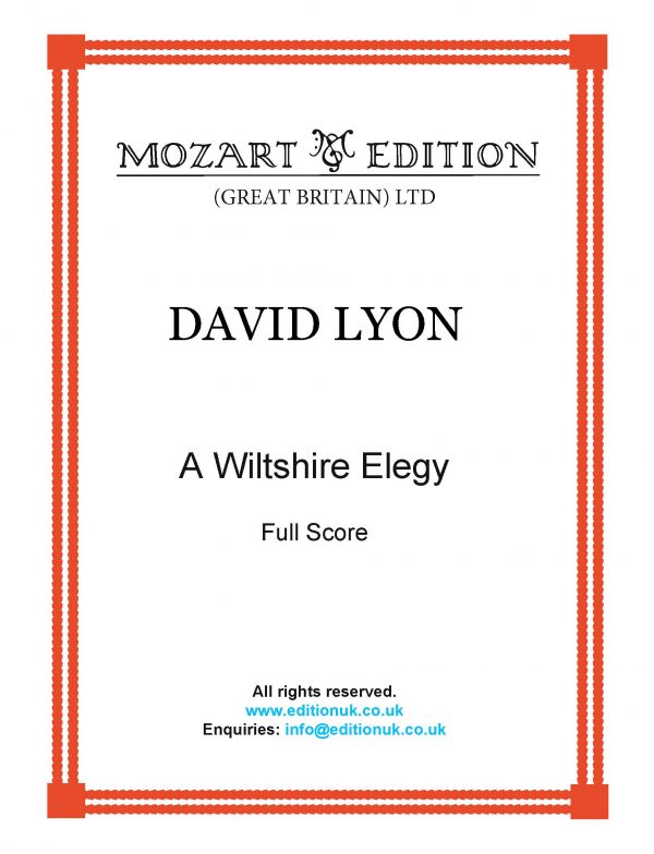 A Wiltshire Elegy