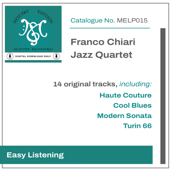 MELP015 (Digital Download only) Franco Chiari Jazz Quartet